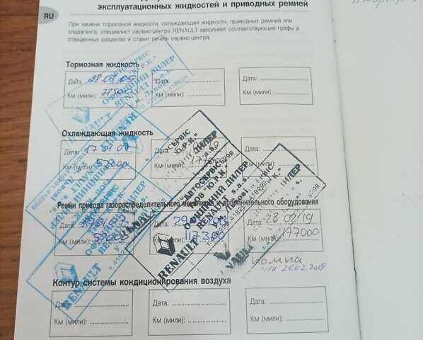 Серый Рено Меган, объемом двигателя 1.4 л и пробегом 211 тыс. км за 3300 $, фото 12 на Automoto.ua