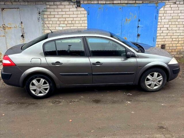 Сірий Рено Меган, об'ємом двигуна 1.6 л та пробігом 248 тис. км за 5100 $, фото 1 на Automoto.ua