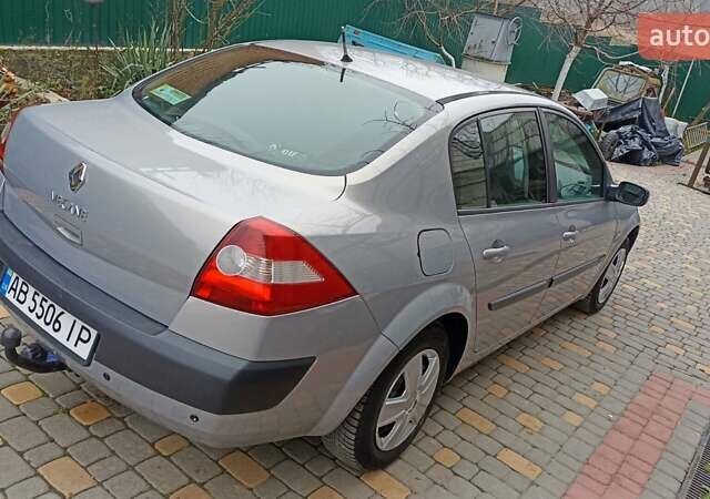 Серый Рено Меган, объемом двигателя 1.6 л и пробегом 243 тыс. км за 4700 $, фото 5 на Automoto.ua