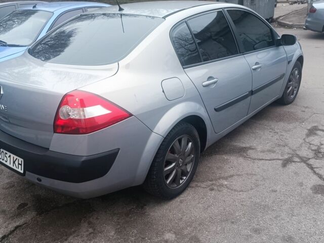 Серый Рено Меган, объемом двигателя 1.6 л и пробегом 232 тыс. км за 5500 $, фото 1 на Automoto.ua