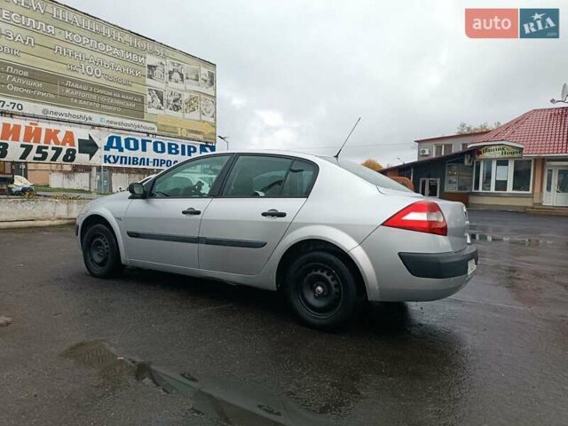Рено Меган 2004 в Полтаве на Automoto.ua Серый Рено Меган, объемом двигателя 1.6 л и пробегом 297 тыс. км за 3800 $, фото 6 на Automoto.ua
