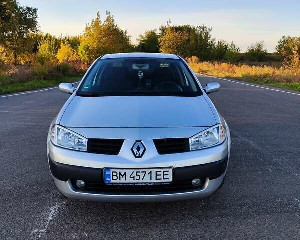 Серый Рено Меган, объемом двигателя 1.6 л и пробегом 174 тыс. км за 5500 $, фото 1 на Automoto.ua