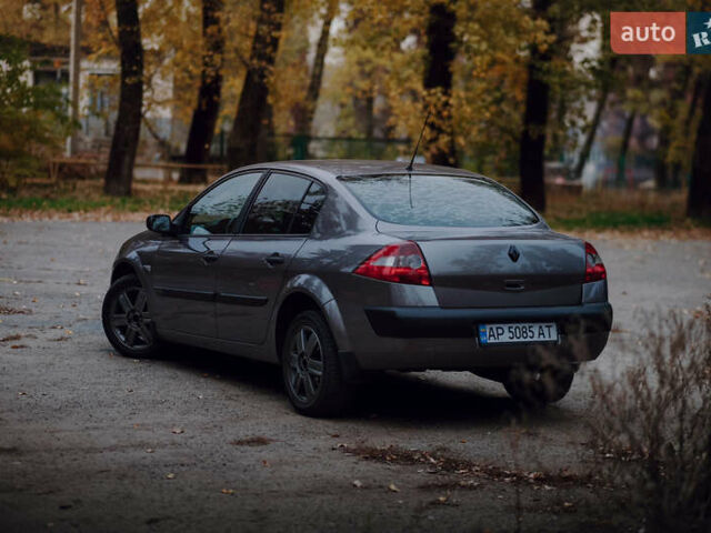 Сірий Рено Меган, об'ємом двигуна 1.6 л та пробігом 340 тис. км за 5900 $, фото 1 на Automoto.ua