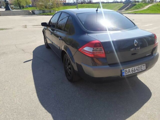 Сірий Рено Меган, об'ємом двигуна 1.6 л та пробігом 170 тис. км за 4700 $, фото 6 на Automoto.ua