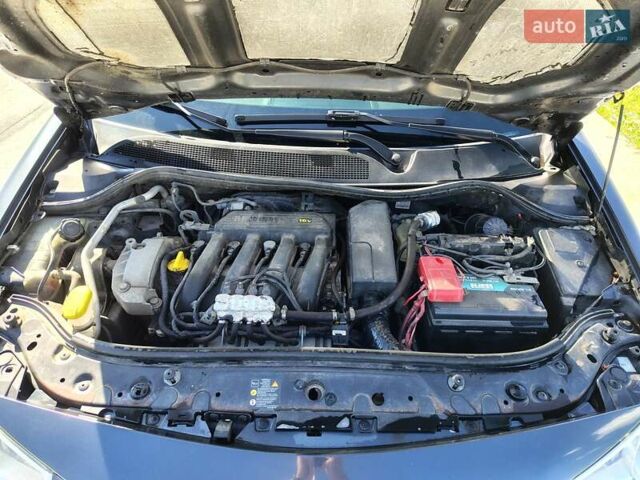 Серый Рено Меган, объемом двигателя 1.4 л и пробегом 250 тыс. км за 4000 $, фото 20 на Automoto.ua