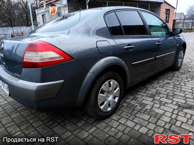 Серый Рено Меган, объемом двигателя 1.4 л и пробегом 200 тыс. км за 3600 $, фото 2 на Automoto.ua