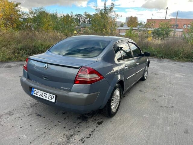 Рено Меган 2006 в Чернигове на Automoto.ua Серый Рено Меган, объемом двигателя 1.5 л и пробегом 299 тыс. км за 2999 $, фото 2 на Automoto.ua