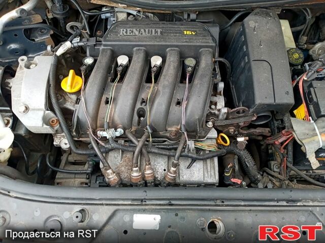 Сірий Рено Меган, об'ємом двигуна 1.4 л та пробігом 220 тис. км за 3500 $, фото 9 на Automoto.ua