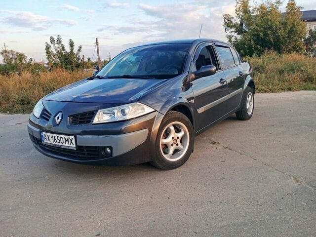 Серый Рено Меган, объемом двигателя 1.6 л и пробегом 220 тыс. км за 4700 $, фото 6 на Automoto.ua