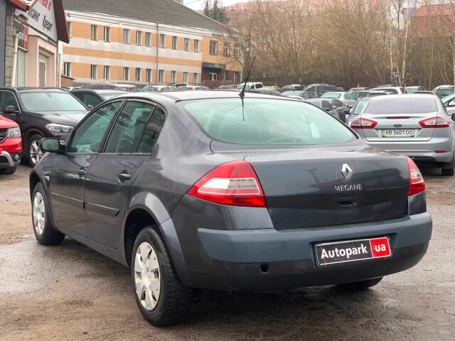 Рено Меган 2007 в Виннице на Automoto.ua Серый Рено Меган, объемом двигателя 1.4 л и пробегом 155 тыс. км за 4300 $, фото 6 на Automoto.ua