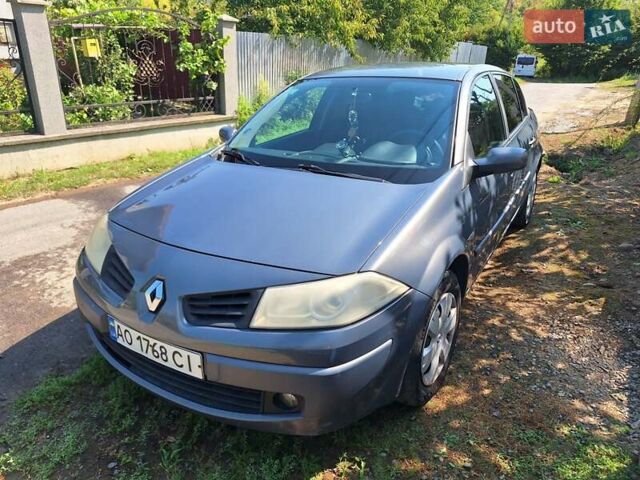 Серый Рено Меган, объемом двигателя 1.46 л и пробегом 252 тыс. км за 3800 $, фото 6 на Automoto.ua