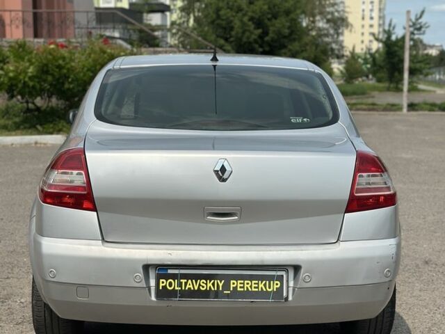 Серый Рено Меган, объемом двигателя 1.6 л и пробегом 228 тыс. км за 4900 $, фото 4 на Automoto.ua