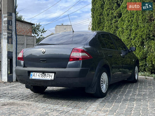 Рено Меган 2007 в Белой Церкве на Automoto.ua Серый Рено Меган, объемом двигателя 1.4 л и пробегом 219 тыс. км за 4900 $, фото 16 на Automoto.ua