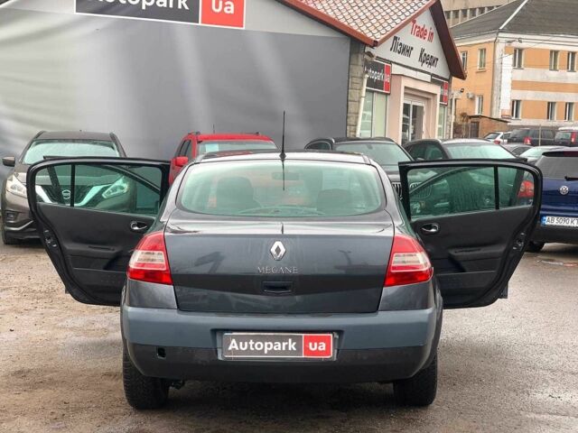 Рено Меган 2007 в Виннице на Automoto.ua Серый Рено Меган, объемом двигателя 1.4 л и пробегом 155 тыс. км за 4300 $, фото 15 на Automoto.ua