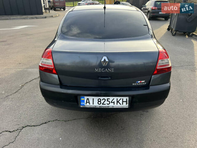 Серый Рено Меган, объемом двигателя 1.6 л и пробегом 200 тыс. км за 4200 $, фото 6 на Automoto.ua