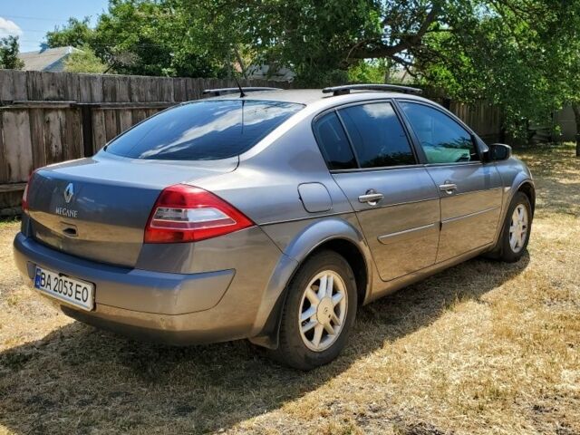 Сірий Рено Меган, об'ємом двигуна 1.4 л та пробігом 152 тис. км за 4500 $, фото 3 на Automoto.ua