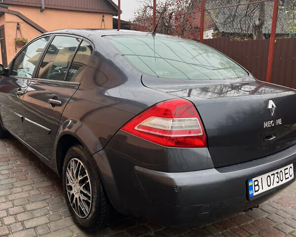 Серый Рено Меган, объемом двигателя 1.6 л и пробегом 176 тыс. км за 5200 $, фото 5 на Automoto.ua