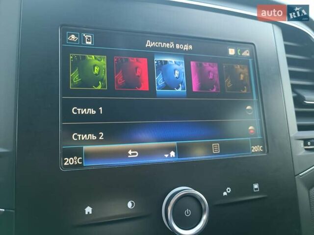 Серый Рено Меган, объемом двигателя 1.6 л и пробегом 46 тыс. км за 15800 $, фото 19 на Automoto.ua