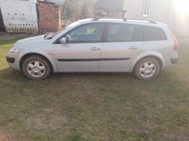 Серый Рено Меган, объемом двигателя 1.6 л и пробегом 235 тыс. км за 3844 $, фото 5 на Automoto.ua