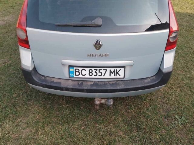 Серый Рено Меган, объемом двигателя 1.6 л и пробегом 235 тыс. км за 3844 $, фото 8 на Automoto.ua