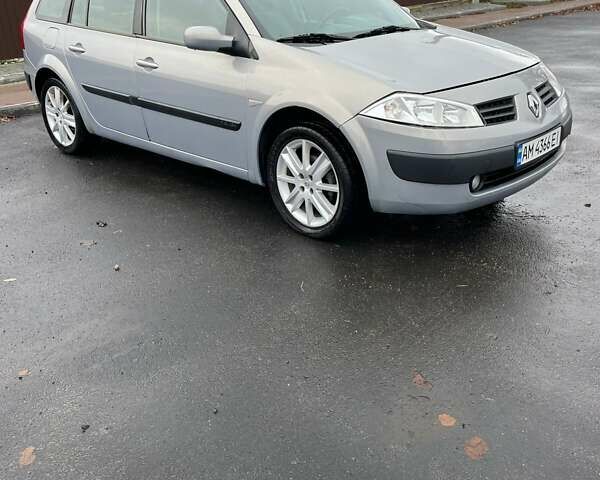 Серый Рено Меган, объемом двигателя 1.39 л и пробегом 204 тыс. км за 3750 $, фото 7 на Automoto.ua