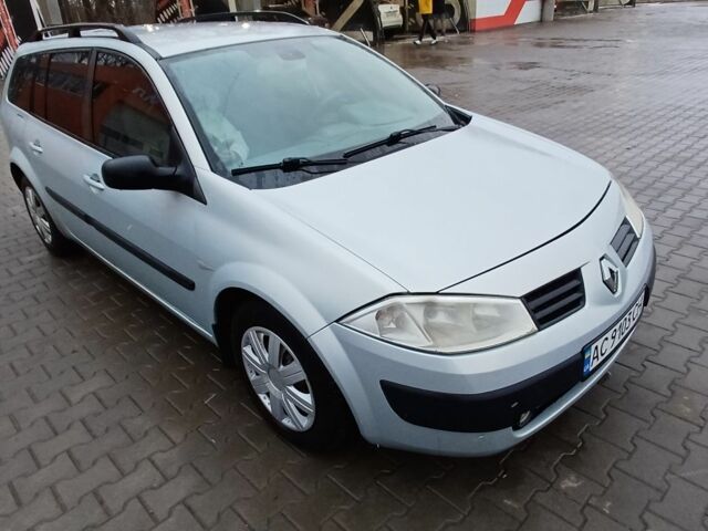 Сірий Рено Меган, об'ємом двигуна 1.6 л та пробігом 280 тис. км за 4000 $, фото 1 на Automoto.ua