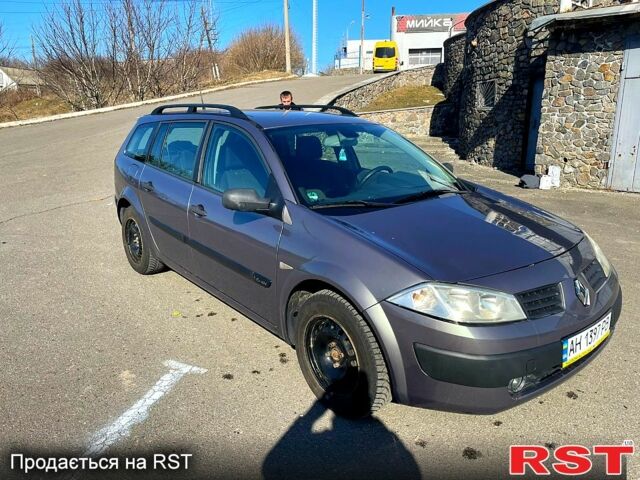 Серый Рено Меган, объемом двигателя 1.6 л и пробегом 210 тыс. км за 4900 $, фото 2 на Automoto.ua