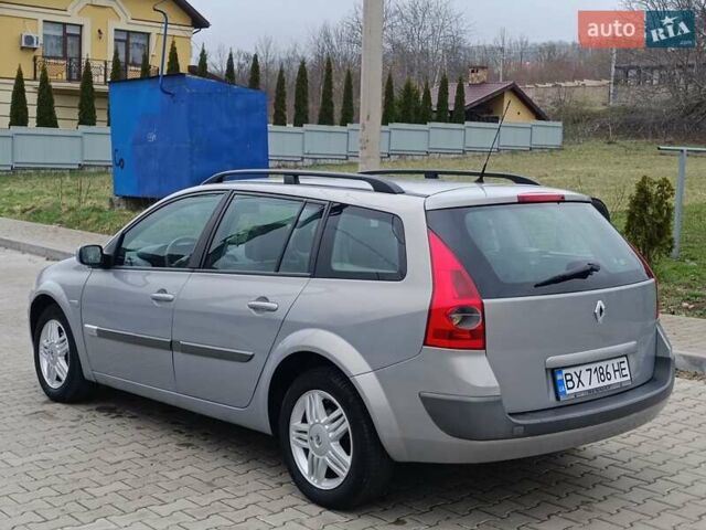 Серый Рено Меган, объемом двигателя 2 л и пробегом 267 тыс. км за 4750 $, фото 7 на Automoto.ua