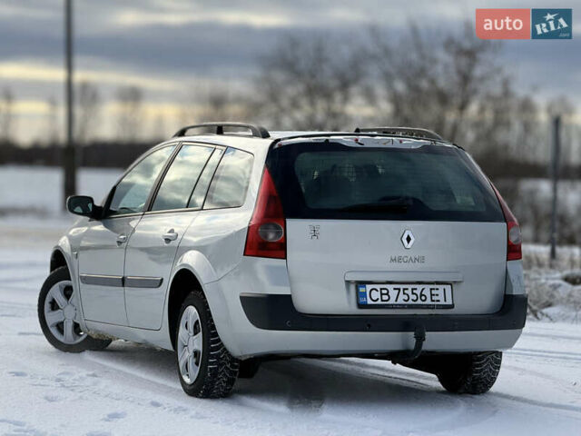Сірий Рено Меган, об'ємом двигуна 1.6 л та пробігом 170 тис. км за 4200 $, фото 5 на Automoto.ua