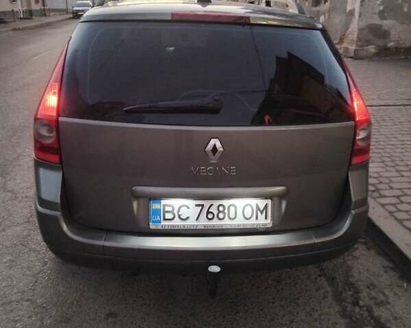 Серый Рено Меган, объемом двигателя 1.6 л и пробегом 293 тыс. км за 4300 $, фото 21 на Automoto.ua