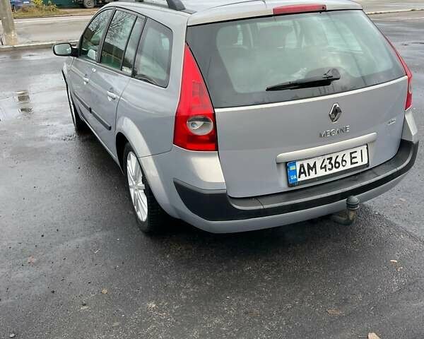 Серый Рено Меган, объемом двигателя 1.39 л и пробегом 204 тыс. км за 3750 $, фото 4 на Automoto.ua