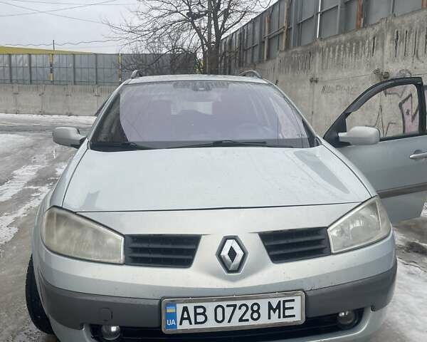 Серый Рено Меган, объемом двигателя 1.9 л и пробегом 308 тыс. км за 3900 $, фото 1 на Automoto.ua