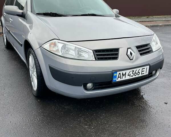 Серый Рено Меган, объемом двигателя 1.39 л и пробегом 204 тыс. км за 3750 $, фото 6 на Automoto.ua