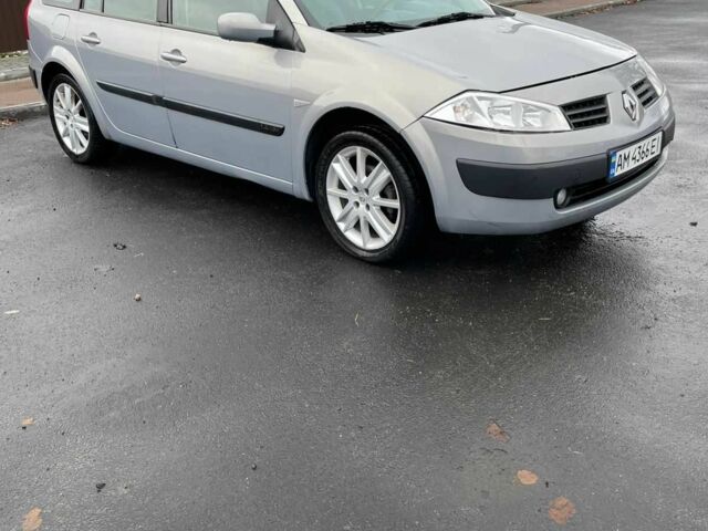 Серый Рено Меган, объемом двигателя 1.4 л и пробегом 204 тыс. км за 3750 $, фото 6 на Automoto.ua