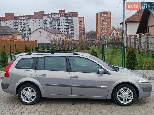 Серый Рено Меган, объемом двигателя 2 л и пробегом 267 тыс. км за 4750 $, фото 4 на Automoto.ua
