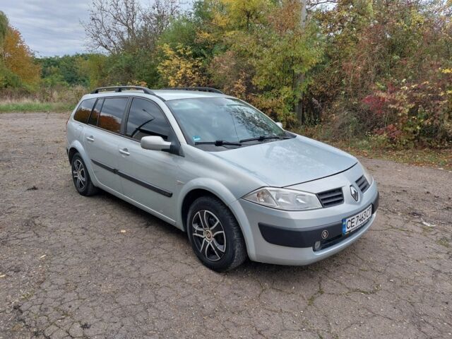 Серый Рено Меган, объемом двигателя 1.9 л и пробегом 240 тыс. км за 4000 $, фото 5 на Automoto.ua