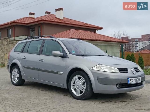 Серый Рено Меган, объемом двигателя 2 л и пробегом 267 тыс. км за 4750 $, фото 3 на Automoto.ua