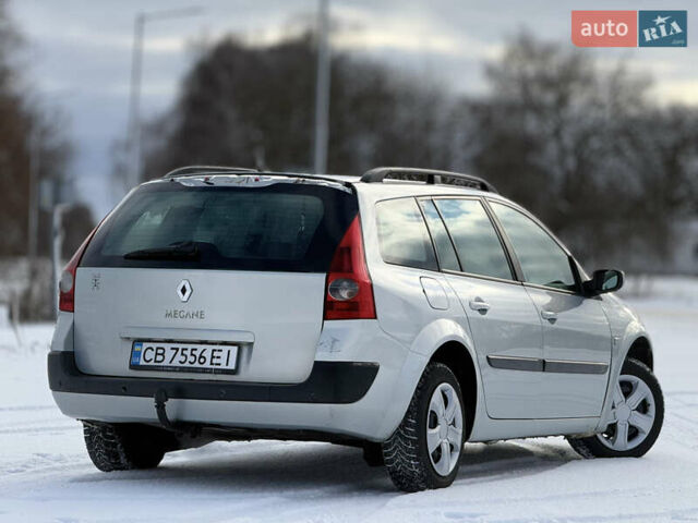 Сірий Рено Меган, об'ємом двигуна 1.6 л та пробігом 170 тис. км за 4200 $, фото 4 на Automoto.ua