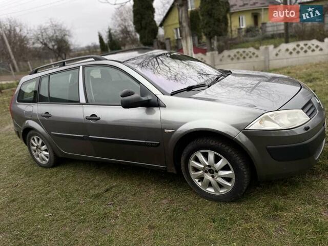 Сірий Рено Меган, об'ємом двигуна 1.6 л та пробігом 307 тис. км за 3700 $, фото 1 на Automoto.ua