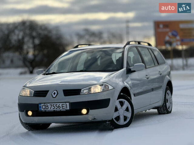 Сірий Рено Меган, об'ємом двигуна 1.6 л та пробігом 170 тис. км за 4200 $, фото 1 на Automoto.ua