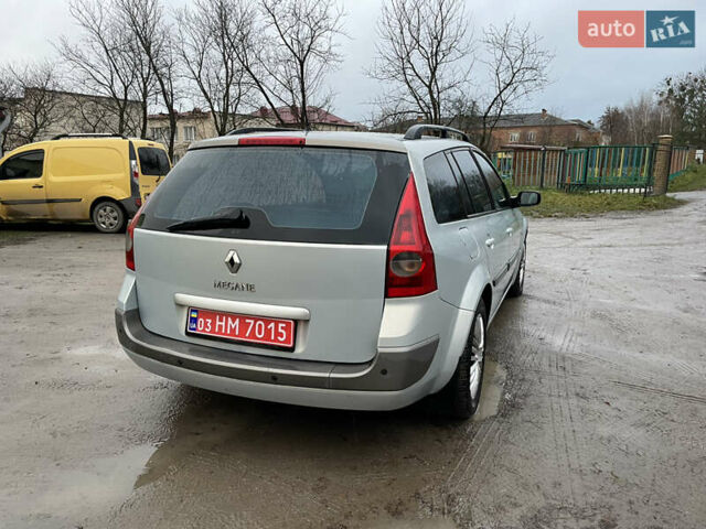 Сірий Рено Меган, об'ємом двигуна 1.6 л та пробігом 210 тис. км за 4555 $, фото 13 на Automoto.ua