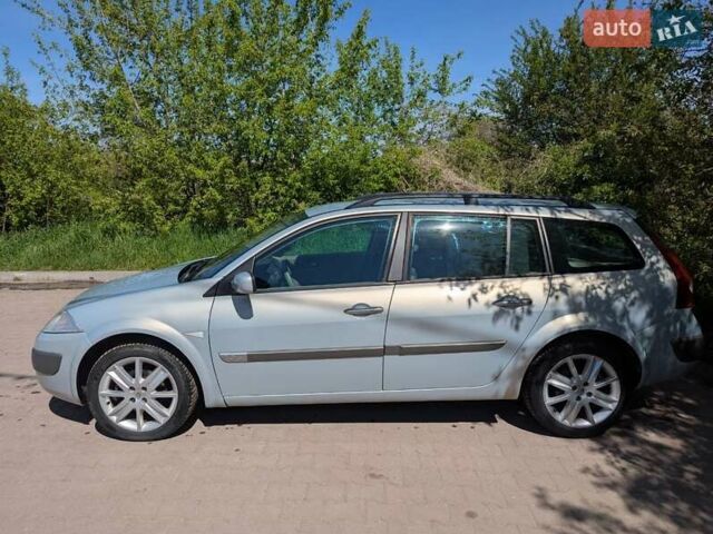 Серый Рено Меган, объемом двигателя 2 л и пробегом 112 тыс. км за 4000 $, фото 5 на Automoto.ua