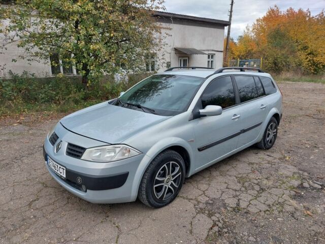 Серый Рено Меган, объемом двигателя 1.9 л и пробегом 240 тыс. км за 4000 $, фото 6 на Automoto.ua