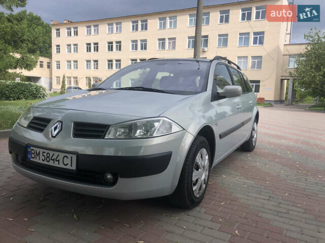 Серый Рено Меган, объемом двигателя 1.6 л и пробегом 230 тыс. км за 4450 $, фото 2 на Automoto.ua
