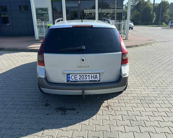 Серый Рено Меган, объемом двигателя 1.87 л и пробегом 122 тыс. км за 4150 $, фото 5 на Automoto.ua