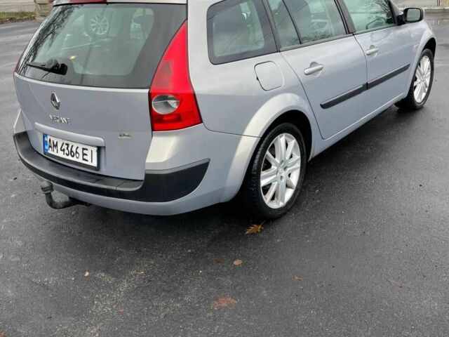 Серый Рено Меган, объемом двигателя 1.4 л и пробегом 204 тыс. км за 3750 $, фото 3 на Automoto.ua
