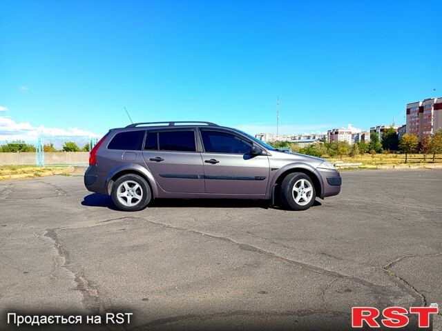 Серый Рено Меган, объемом двигателя 1.4 л и пробегом 230 тыс. км за 4600 $, фото 1 на Automoto.ua