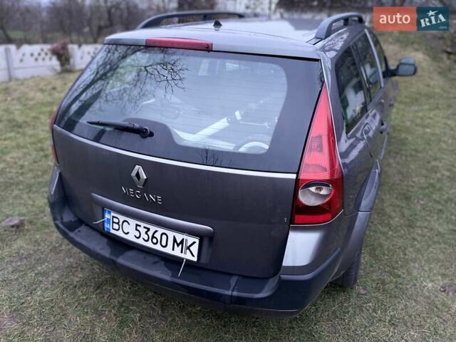 Сірий Рено Меган, об'ємом двигуна 1.6 л та пробігом 307 тис. км за 3700 $, фото 3 на Automoto.ua