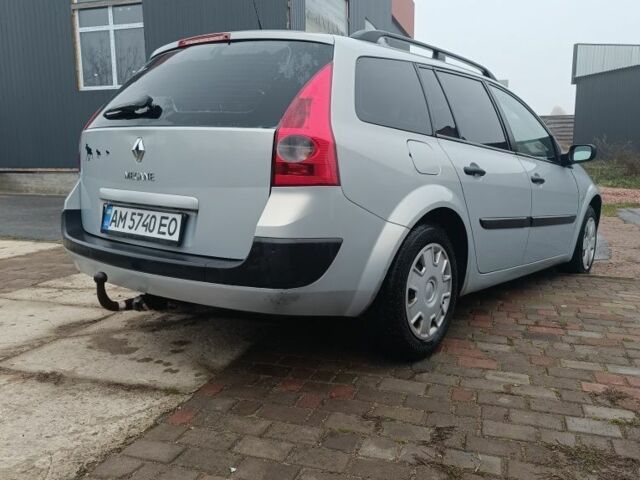 Серый Рено Меган, объемом двигателя 1.6 л и пробегом 280 тыс. км за 3400 $, фото 2 на Automoto.ua