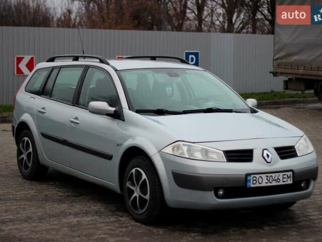 Серый Рено Меган, объемом двигателя 1.6 л и пробегом 300 тыс. км за 3700 $, фото 9 на Automoto.ua